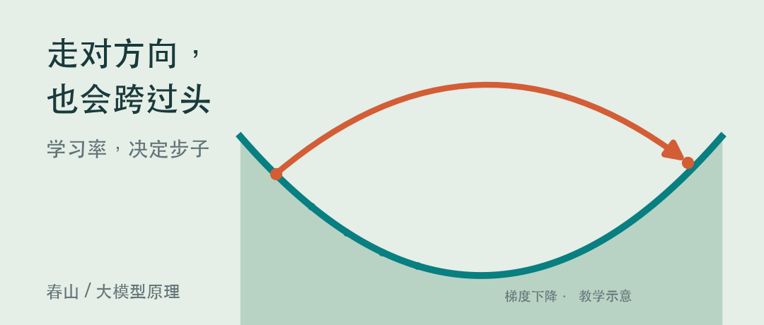 明明沿着下坡走，损失怎么越走越高：学习率讲人话